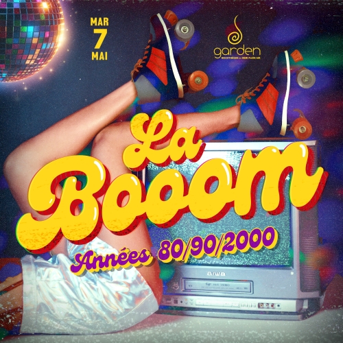 Mardi 7 Mai – LA BOOOM DJ ICY