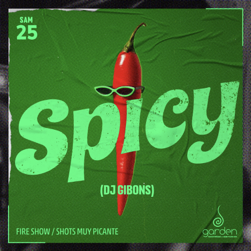 Samedi 25 Mai • Spicy (DJ Gibons)