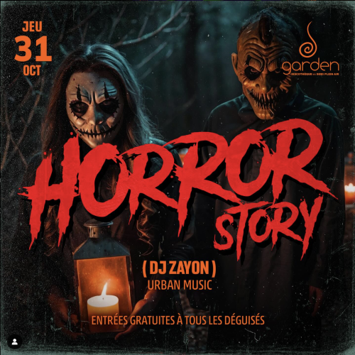 Jeudi 31 Octobre – HORROR STORY (Dj Zayon)